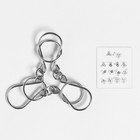 Головоломка металлическая «Раздели на части» №12 - Фото 2