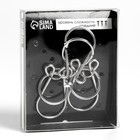 Головоломка металлическая «Раздели на части» №12 - Фото 4