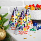 Набор для праздника "Счастливого Нового года" петух (колпаки, тарелки, стаканы) 18 предметов   14819 - Фото 4