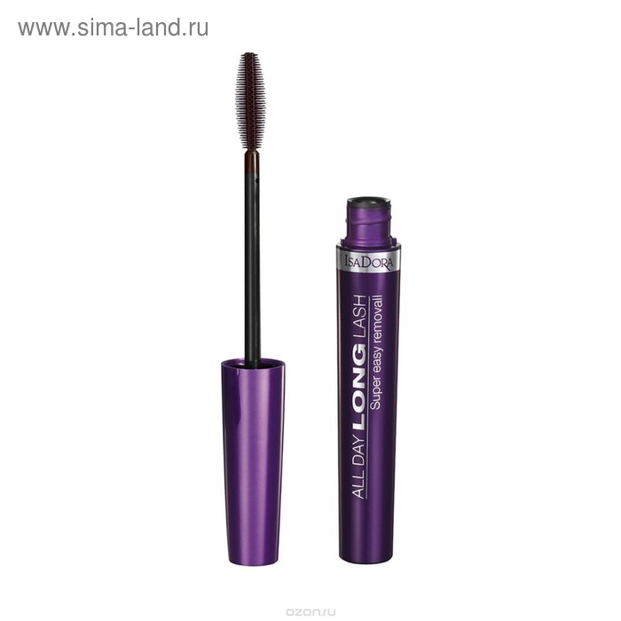 Тушь для ресниц IsaDora All Day Long Lash, тон 20 - Фото 1