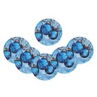 Тарелка одноразовая бумажная «Счастья в Новом году», 18 см - Фото 3