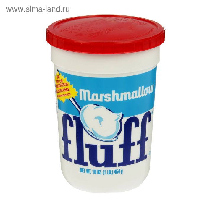 Кремовый зефир Marshmallow Fluff со вкусом ванили, 454 г - Фото 1