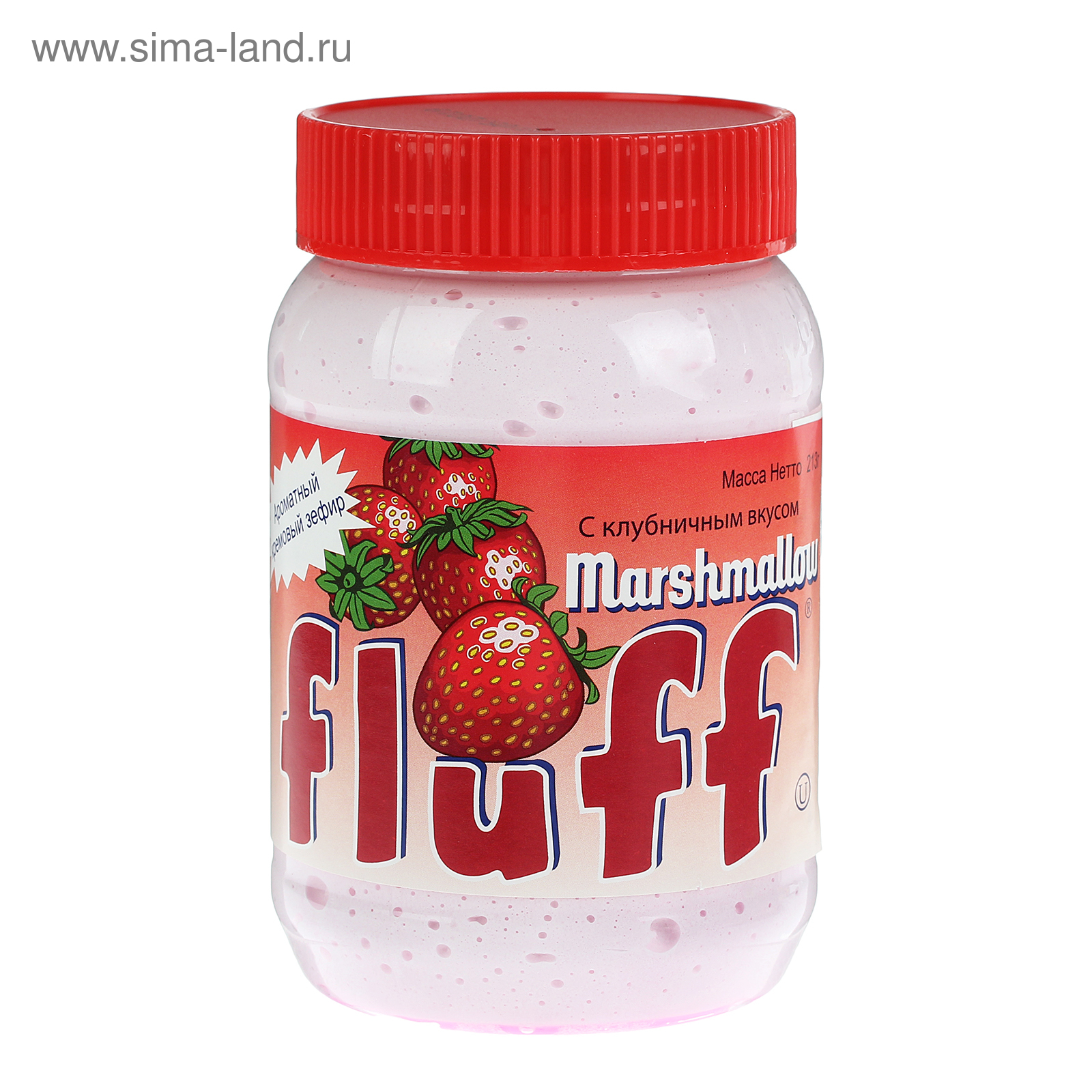 Кремовый зефир Marshmallow Fluff со вкусом клубники, 213 г (1627304) -  Купить по цене от 245.00 руб. | Интернет магазин SIMA-LAND.RU