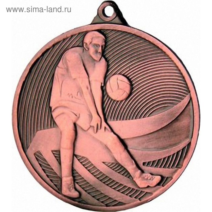 Медаль Волейбол MD14904/B, d=50 мм - Фото 1