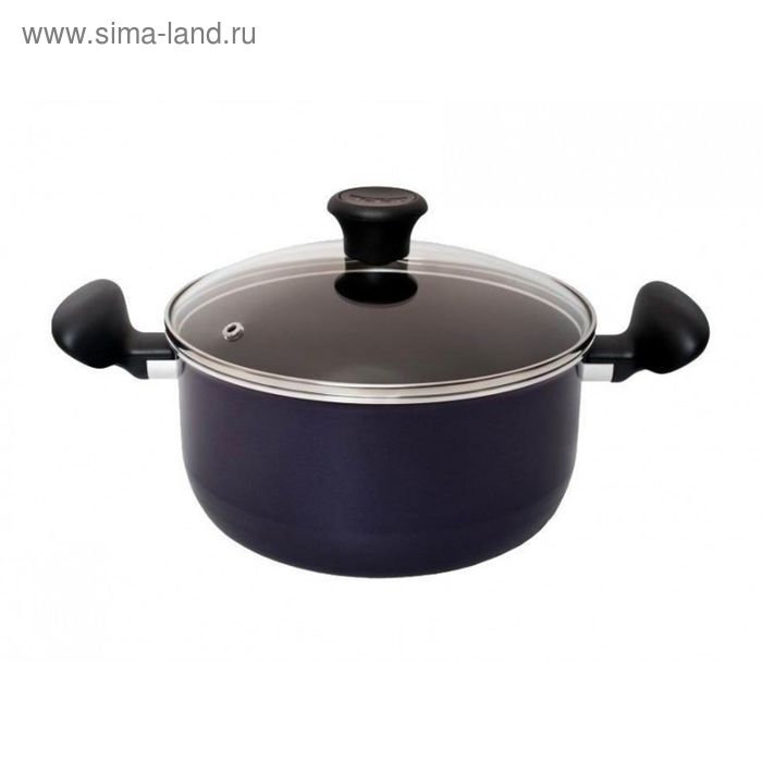 Кастрюля Tefal Tendance Black Current, d=22 см - Фото 1