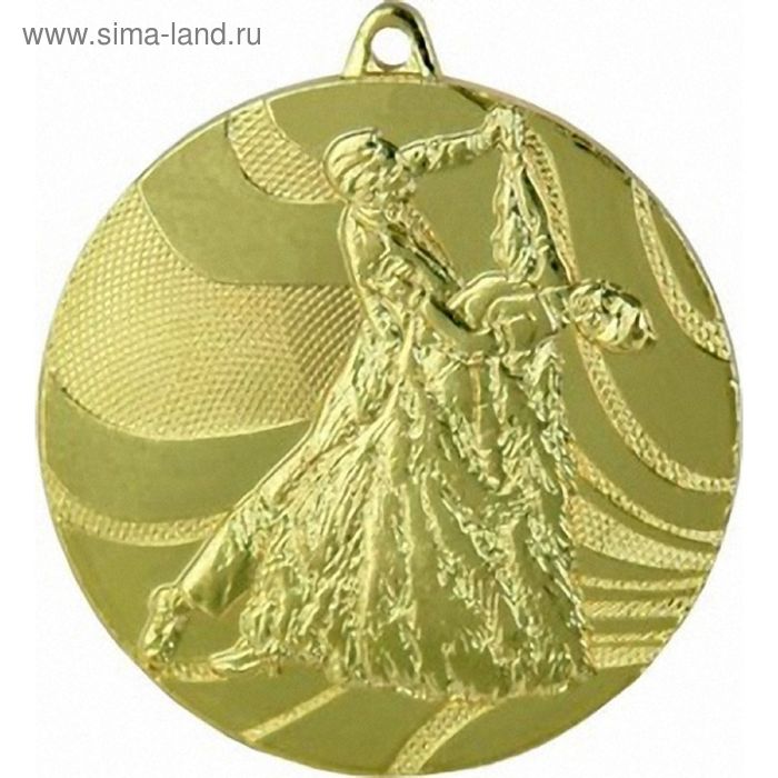 Медаль Танцы MMC2850/G, d=50 мм - Фото 1