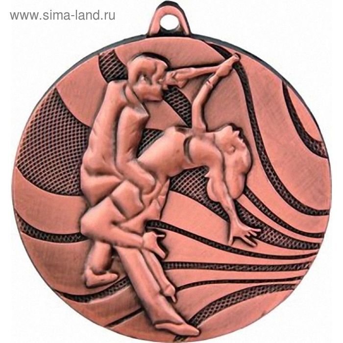Медаль Танцы спортивные MMC2950/B, d=50 мм - Фото 1