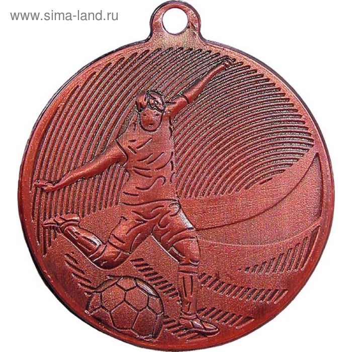 Медаль Футбол MD12904/B, d=50 мм - Фото 1