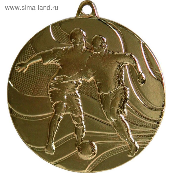 Медаль Футбол MMC3650/G, d=50 мм - Фото 1