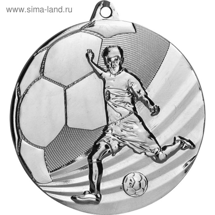 Медаль Футбол MMC5055/S, d=50 мм - Фото 1