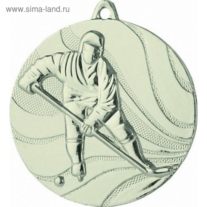 Медаль Хоккей MMC3250/S, d=50 мм - Фото 1