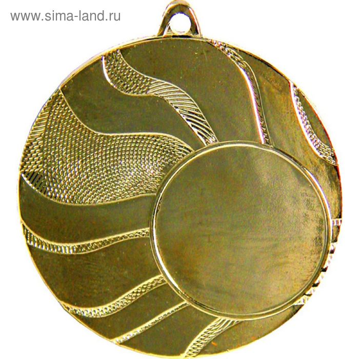 Медаль MMC4250/G, d=50 мм, место под эмблему 25 мм - Фото 1