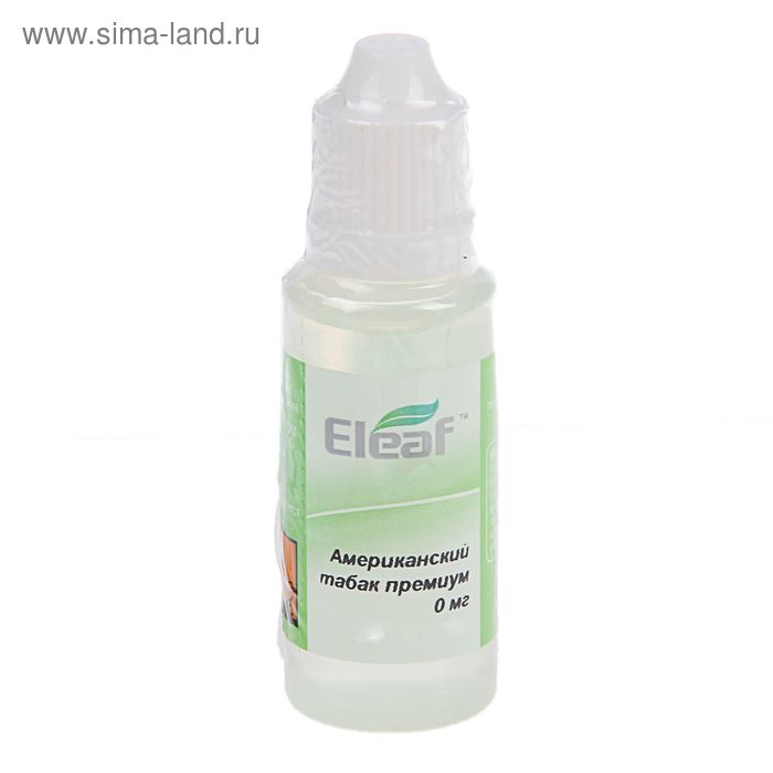 Жидкость для многоразовых ЭИ Eleaf, американский табак премиум, 0 мг, 20 мл - Фото 1