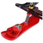 Снегокат Snowdrive с роботом, с фонариком, красный, чёрный, СНД3/Р2 Nika Kids - Фото 8
