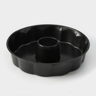 Форма для выпечки »Жаклин. Немецкий кекс», 28×5,5 см антипригарное покрытие, цвет чёрный - фото 3627425
