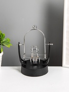 Маятник настольный антистресс «Влюблённая пара», металл, 19×11×11 см - Фото 2