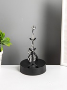 Маятник настольный антистресс «Влюблённая пара», металл, 19×11×11 см - Фото 4