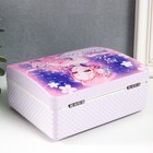 Шкатулка музыкальная механическая «Аниме», пластик, 15×12×7 см - Фото 2