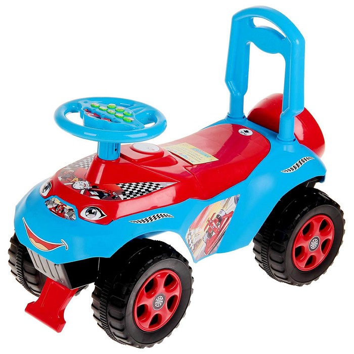 Толокар «Автошка”, с музыкальным рулем - Фото 1