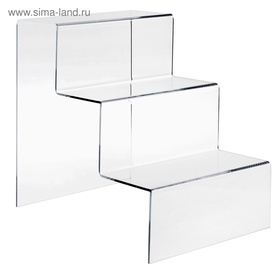 Горка 3 ступеньки 20×27×28 см, оргстекло 3 мм
