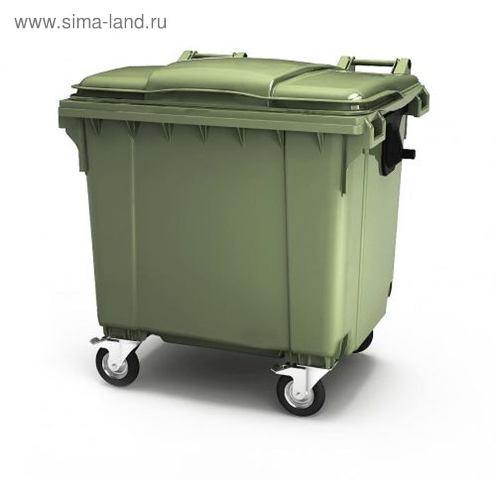 Контейнер для мусора 660 л, цвет МИКС - Фото 1