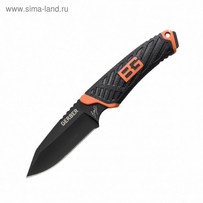 Нож Gerber BG Compact Fixed Blade, Black, FE (Blister), блистер - Фото 1