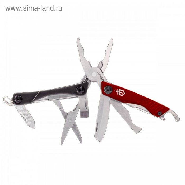 Мультитул Gerber Dime Micro Tool, красный, коробка - Фото 1