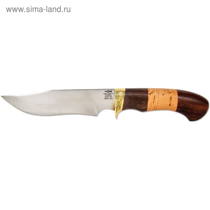 Нож нескладной кованая сталь СКАЛА (7003)к, рукоять-венге/береста, сталь 95х18 - Фото 1
