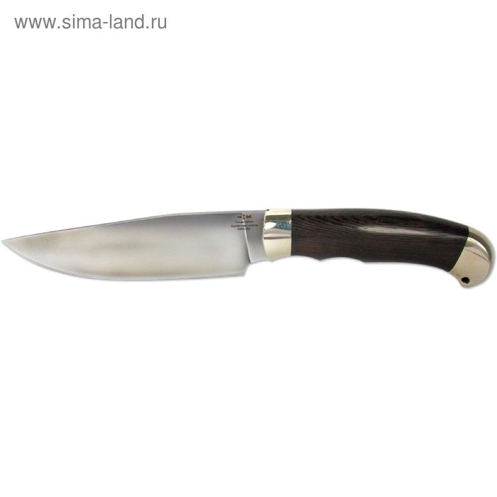 Нож нескладной булатная сталь КУНИЦА (8059)б, рукоять-венге, булатная сталь - Фото 1