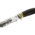 Нож нескладной кованая сталь АРМЕЙСКИЙ (1866)к, рукоять-венге, сталь 95х18 - Фото 5