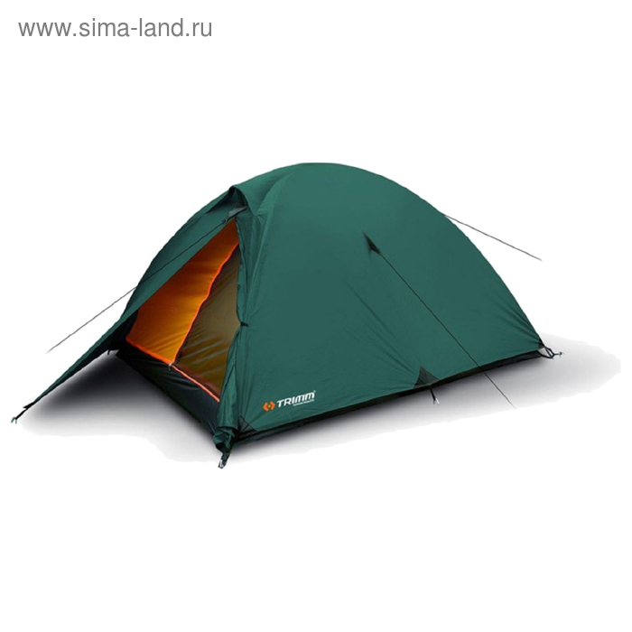 Палатка Trimm Outdoor HUDSON, зеленая 3+1,  (220 +90) см * 205 см *125 см - Фото 1