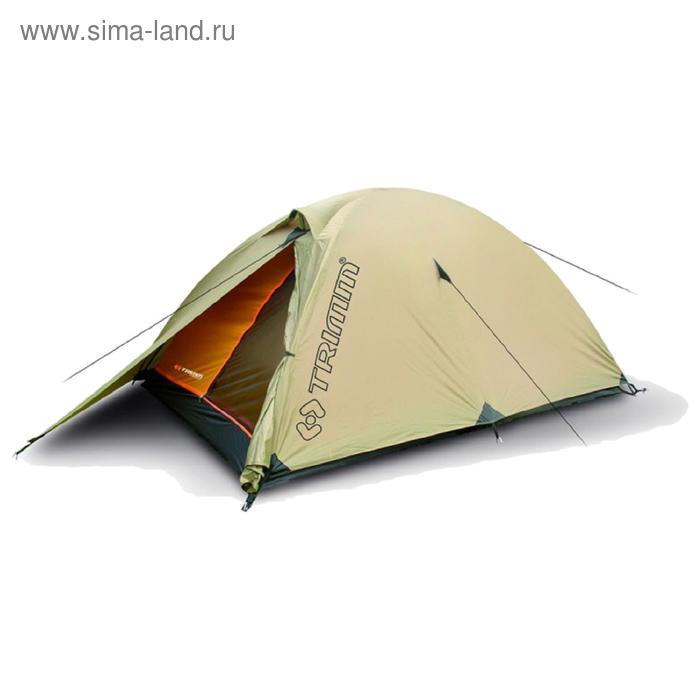 Палатка Trimm Trekking ALFA, песочная 2+1, (220 +90) см * 150 см *110 см - Фото 1