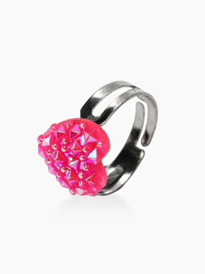 Кольцо «Выбражулька. Блёстка», МИКС, безразмерное, форма МИКС