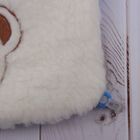 Конверт меховой с капюшоном "Мишка в штанишках", рост 68-74 см, цвет синий К197 - Фото 8