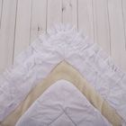 Конверт-одеяло меховой, рост 62 см, цвет белый К92м - Фото 5