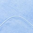 Набор для купания (полотенце-уголок, рукавица), размер 100х110 см, цвет голубой (арт. К24) - Фото 3