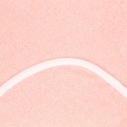 Набор для купания (полотенце-уголок, рукавица) 100х110 см, цвет персиковый МИКС - Фото 2