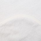 Полотенце уголок для крещения, размер 100х110 см, цвет белый - Фото 4