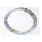 Проволока для плетения d=2 мм, намотка 5 м, цвет серебро - Фото 3