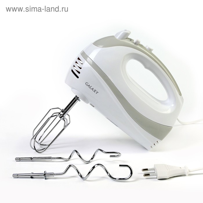 Миксер Galaxy GL 2209, ручной, 300 Вт, 5 скоростей, турбо-режим - Фото 1