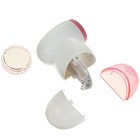 Машинка для удаления катышков Galaxy GL 6301, от батареек 2хАА, бело-розовая - Фото 3