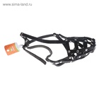 Намордник кожаный сетчатый с перемычкой №2, доберман, (длина по носу 9.5 см, обхват морды 28 см) - Фото 5