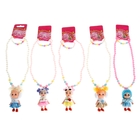 Набор детский «Выбражулька» 2 предмета: кулон, браслет, куколки, МИКС - Фото 2