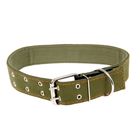 Ошейник брезентовый двухслойный, 82.5×4.5 см, ОШ 50-70 см - Фото 2