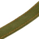Ошейник брезентовый двухслойный, 82.5×4.5 см, ОШ 50-70 см - Фото 4