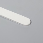 Пилка для ногтей, прямая, 200/240 грит, 18 см, белая - Фото 2