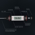 Термометр (термощуп) для пищи электронный на батарейках Доляна, в коробке - Фото 6