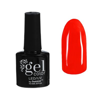 Гель-лак для ногтей трёхфазный LED/UV, 10мл, цвет В1-092 неоновый алый