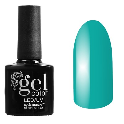 Гель-лак для ногтей трёхфазный LED/UV, 10мл, цвет В2-020 бирюзово-зелёный