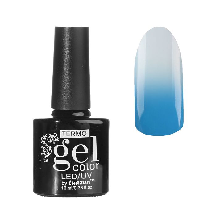 Гель-лак для ногтей «Термо», 10 мл, LED/UV, цвет А2-035 серо-лавандовый - Фото 1